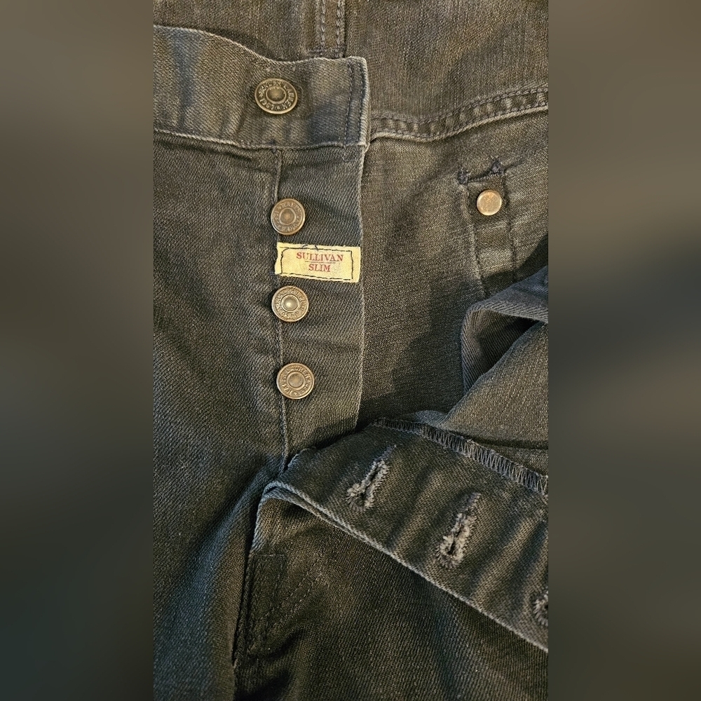 Polo Ralph Lauren  Button Fly Sullivan Slim Jeans